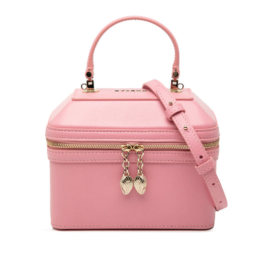 Bvlgari Leather Serpenti Forever Vanity Bag