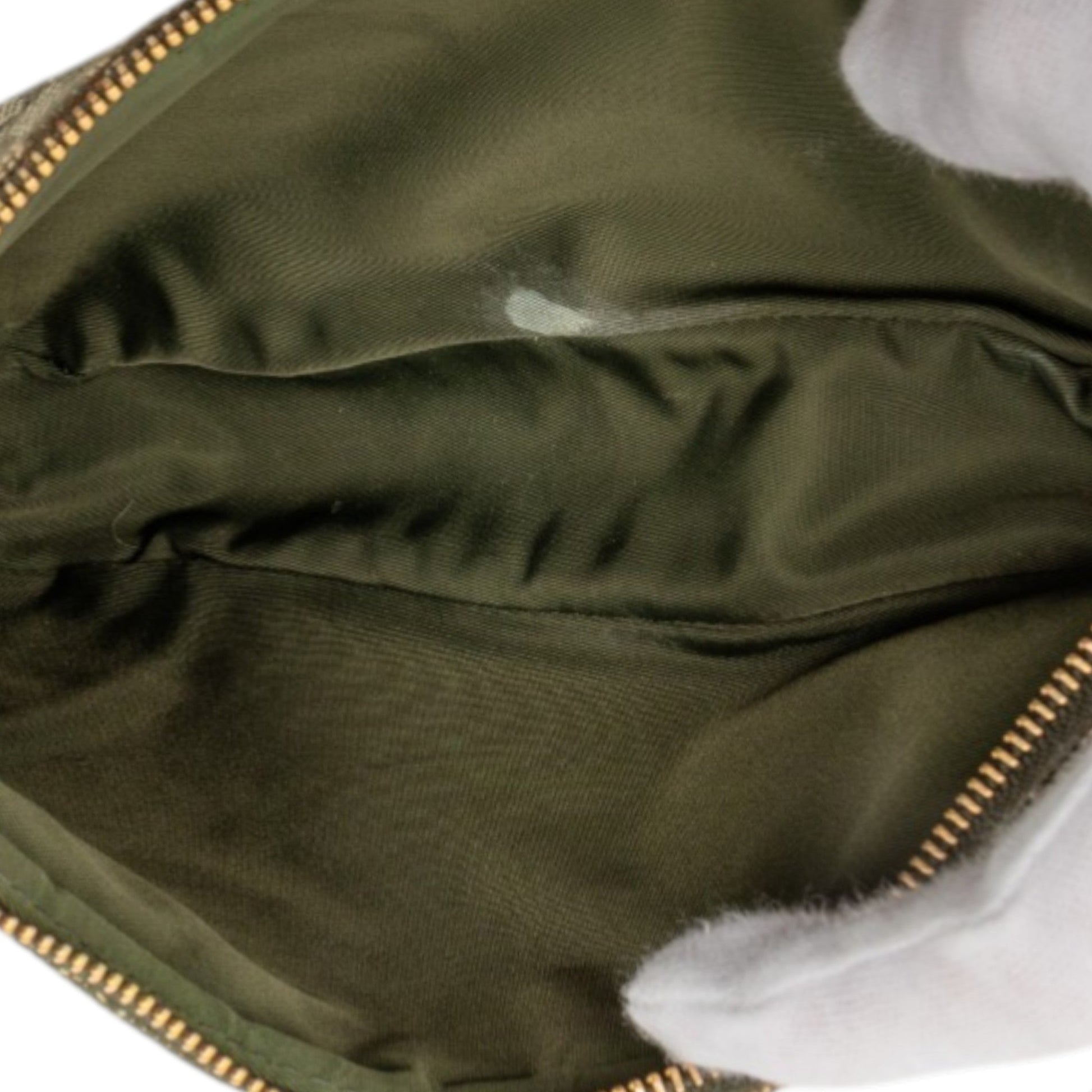 Dior Mini Diorissimo Canvas Saddle Pochette