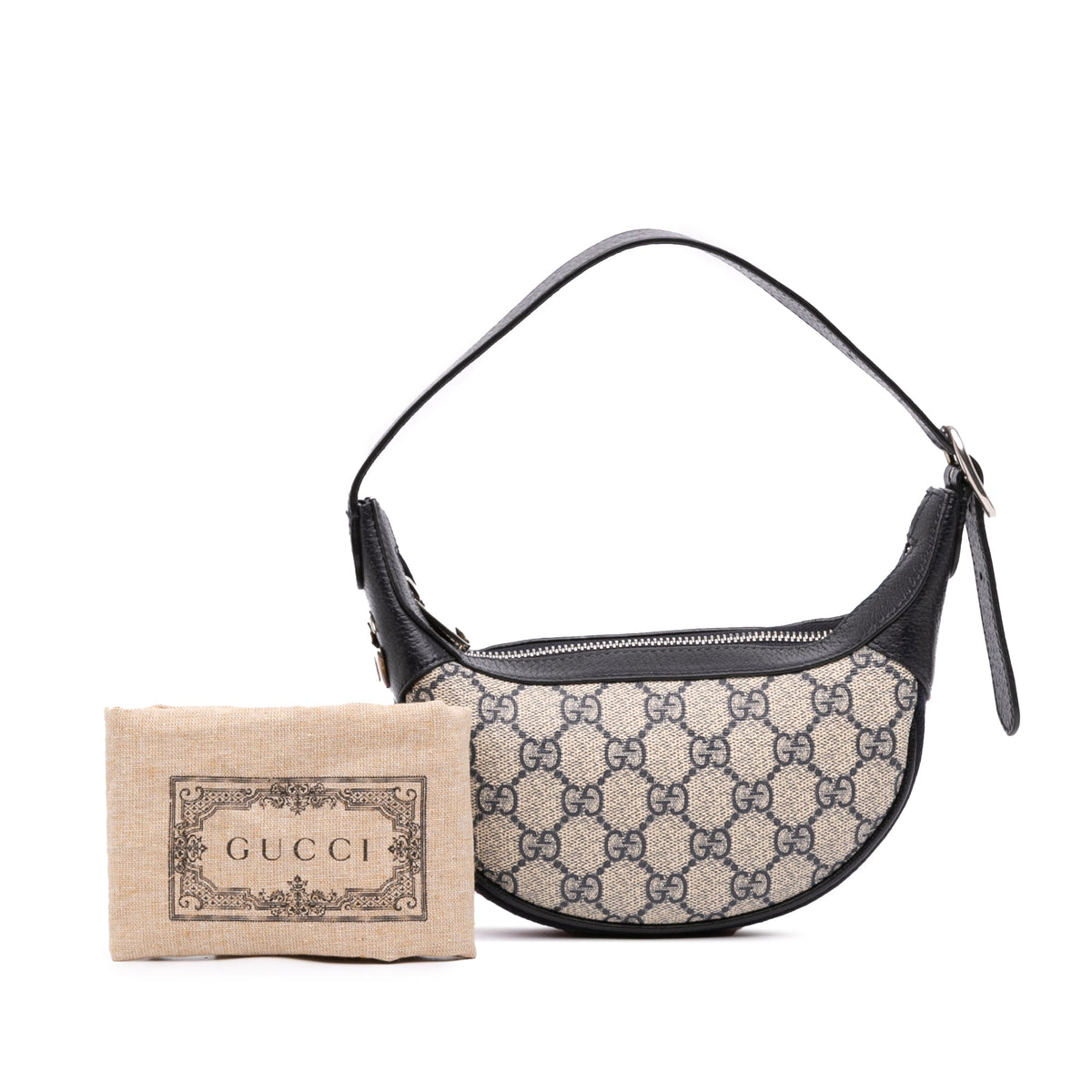 Gucci Mini GG Supreme Web Ophidia Shoulder Bag