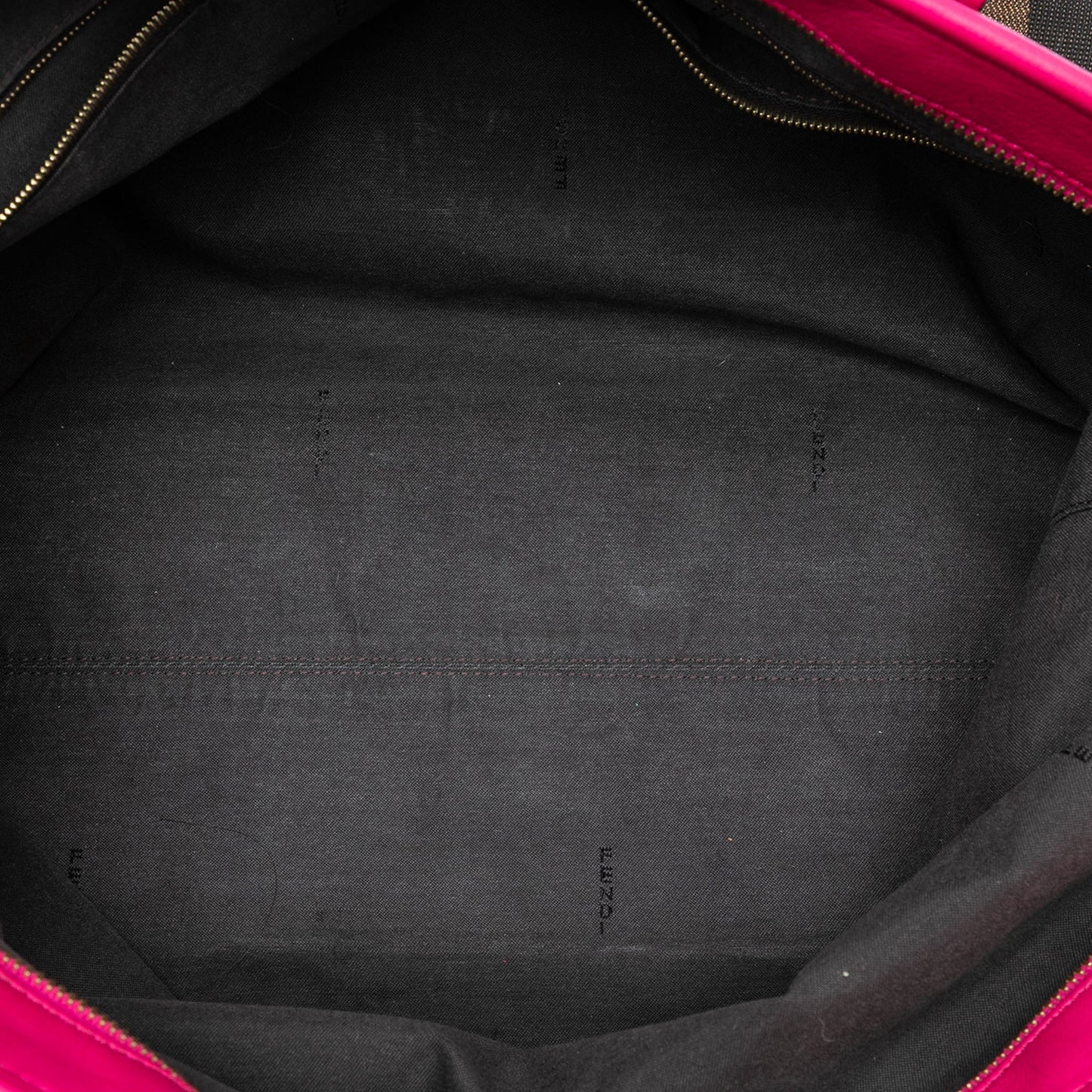 Fendi Medium Pequin Canvas Roll Tote