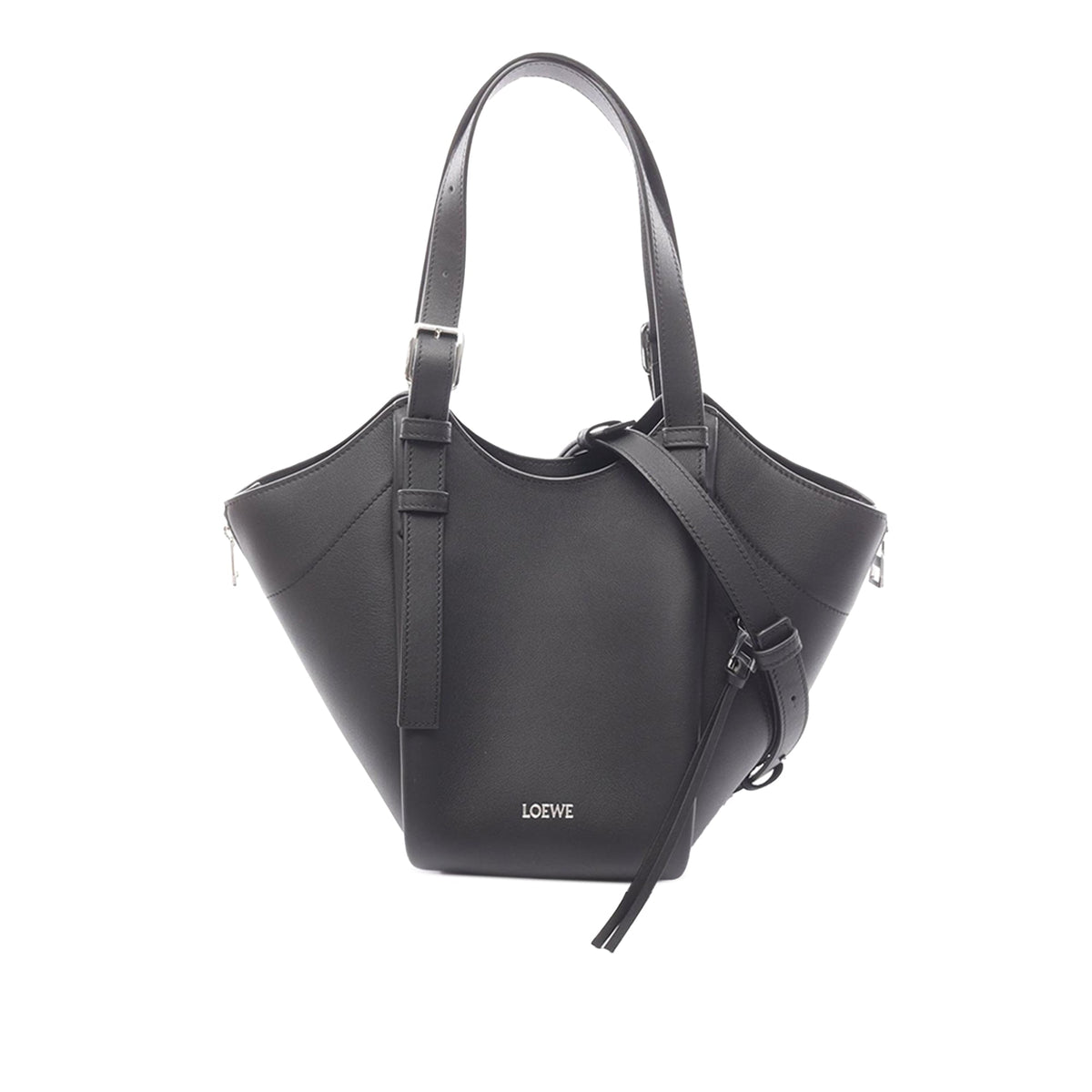 LOEWE Leather Hammock Flip Bag