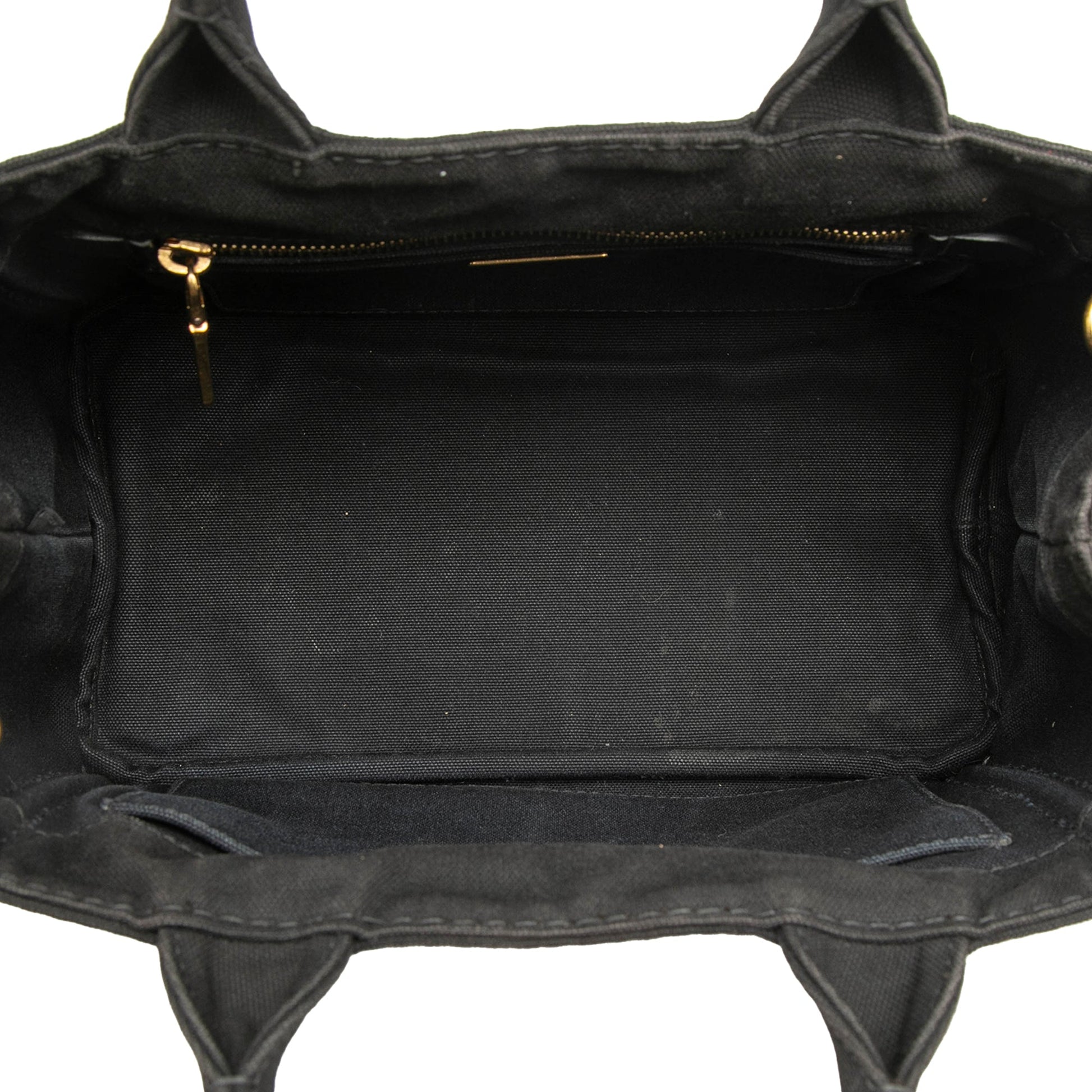 Prada Small Canvas Canapa Logo Satchel