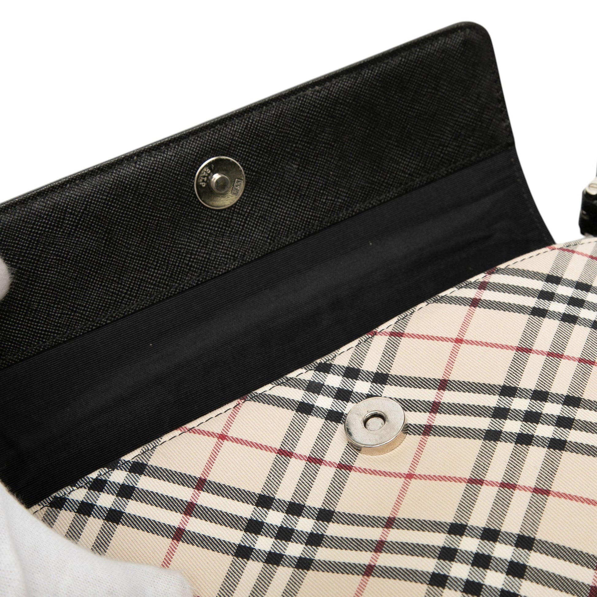 Burberry Nova Check Canvas Crossbody