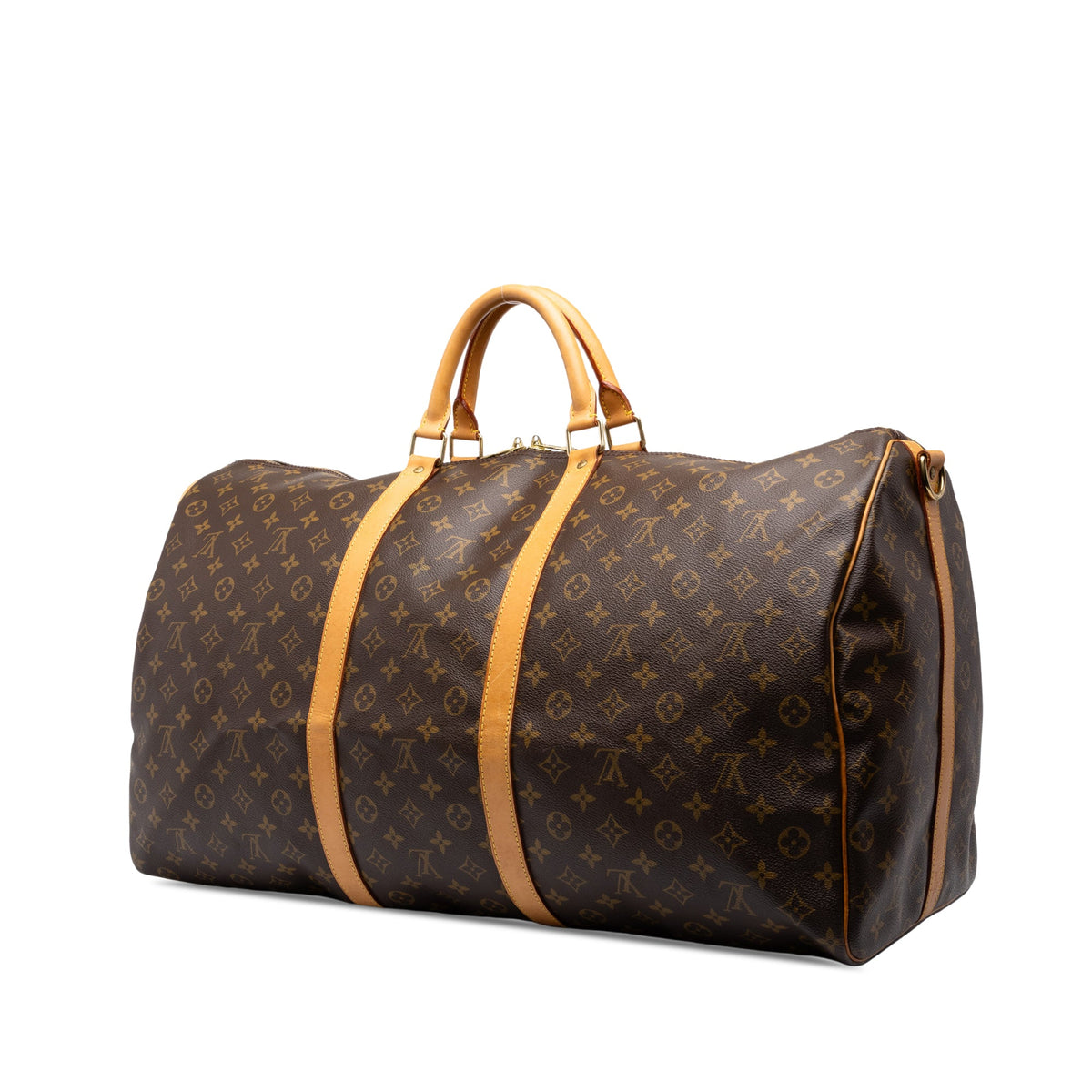 Louis Vuitton Monogram Keepall Bandouliere 60 — Brown
