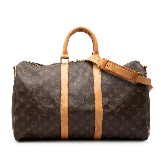 Louis Vuitton Monogram Keepall Bandouliere 45