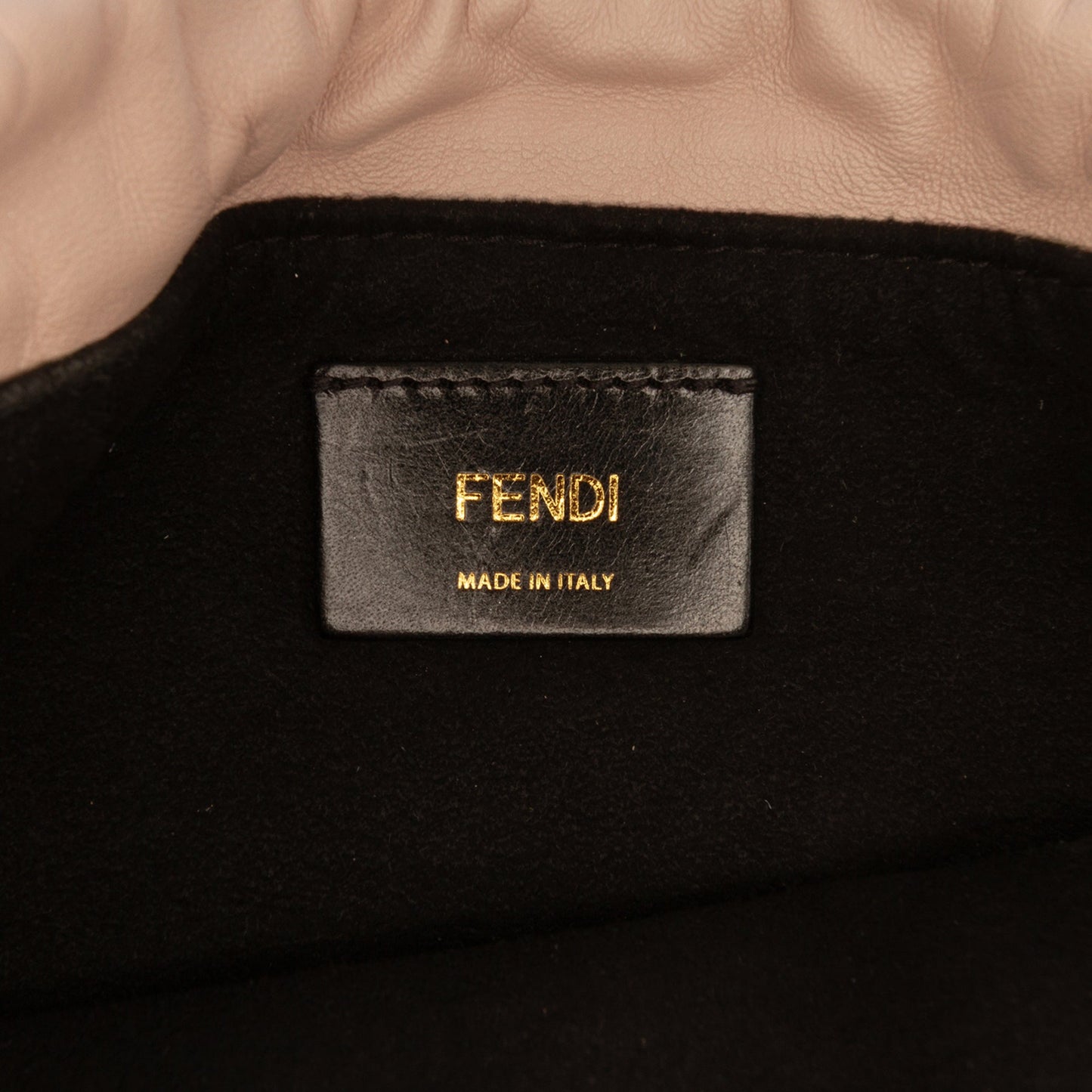Fendi Small Calfskin Roma Drawstring Crossbody