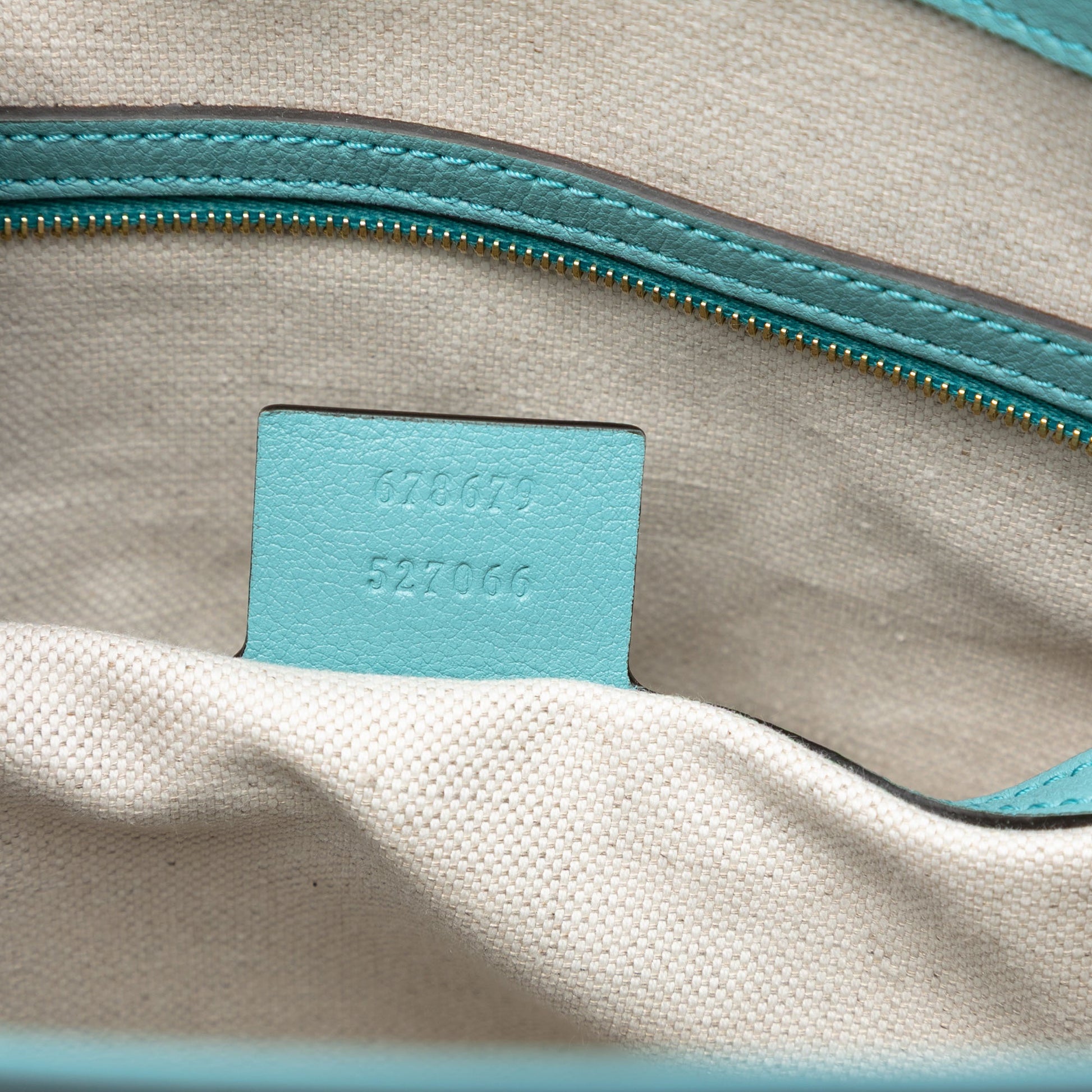 Gucci GG Star Embossed Leather Tote