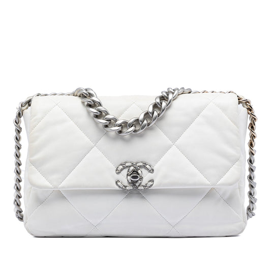 Chanel Large Lambskin 19 Flap