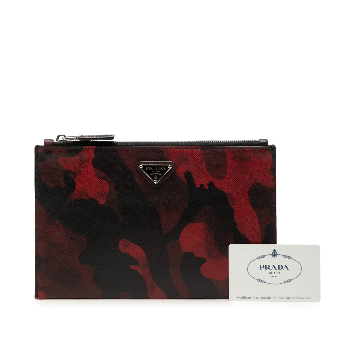 Prada Tessuto Camouflage Clutch