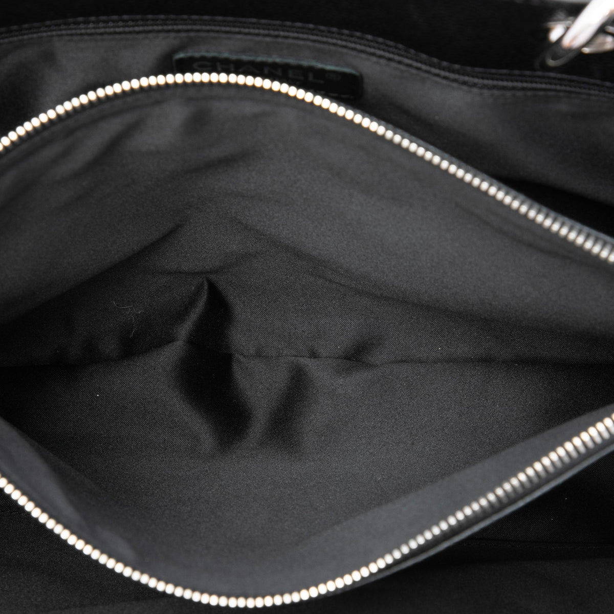 Chanel Caviar Grand Shopping Tote — Black