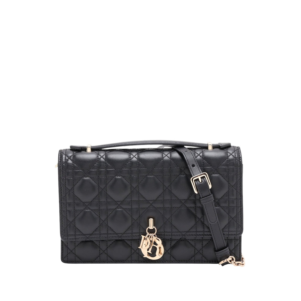 Dior Lambskin Cannage My Dior Top Handle Bag