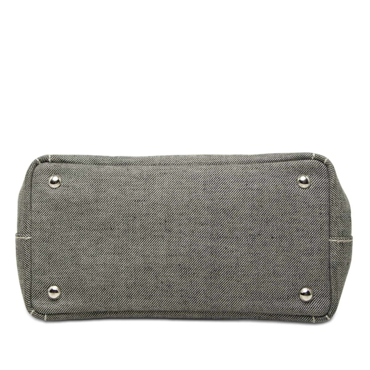 Miu Miu Small Denim Logo Satchel