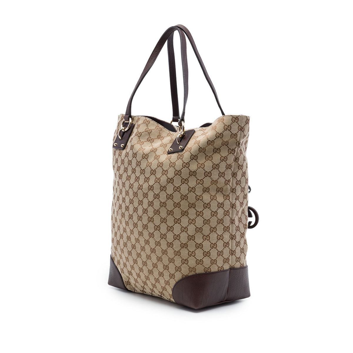 Gucci Large GG Canvas GG Charm Tote