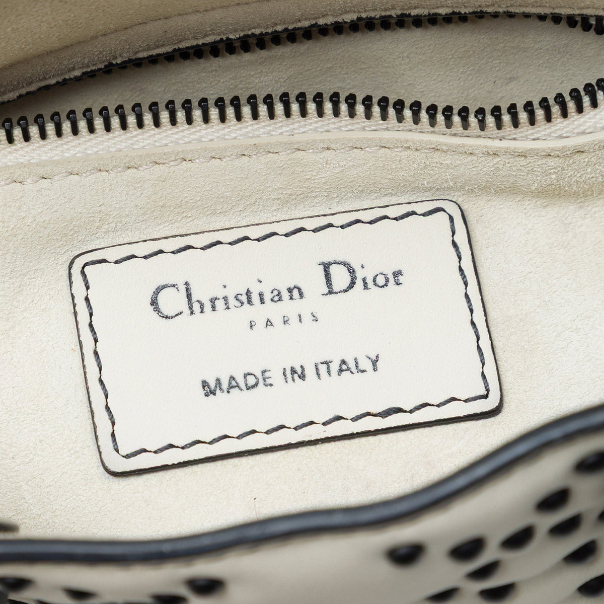Dior Mini Lambskin Cannage Studded Supple Lady Dior