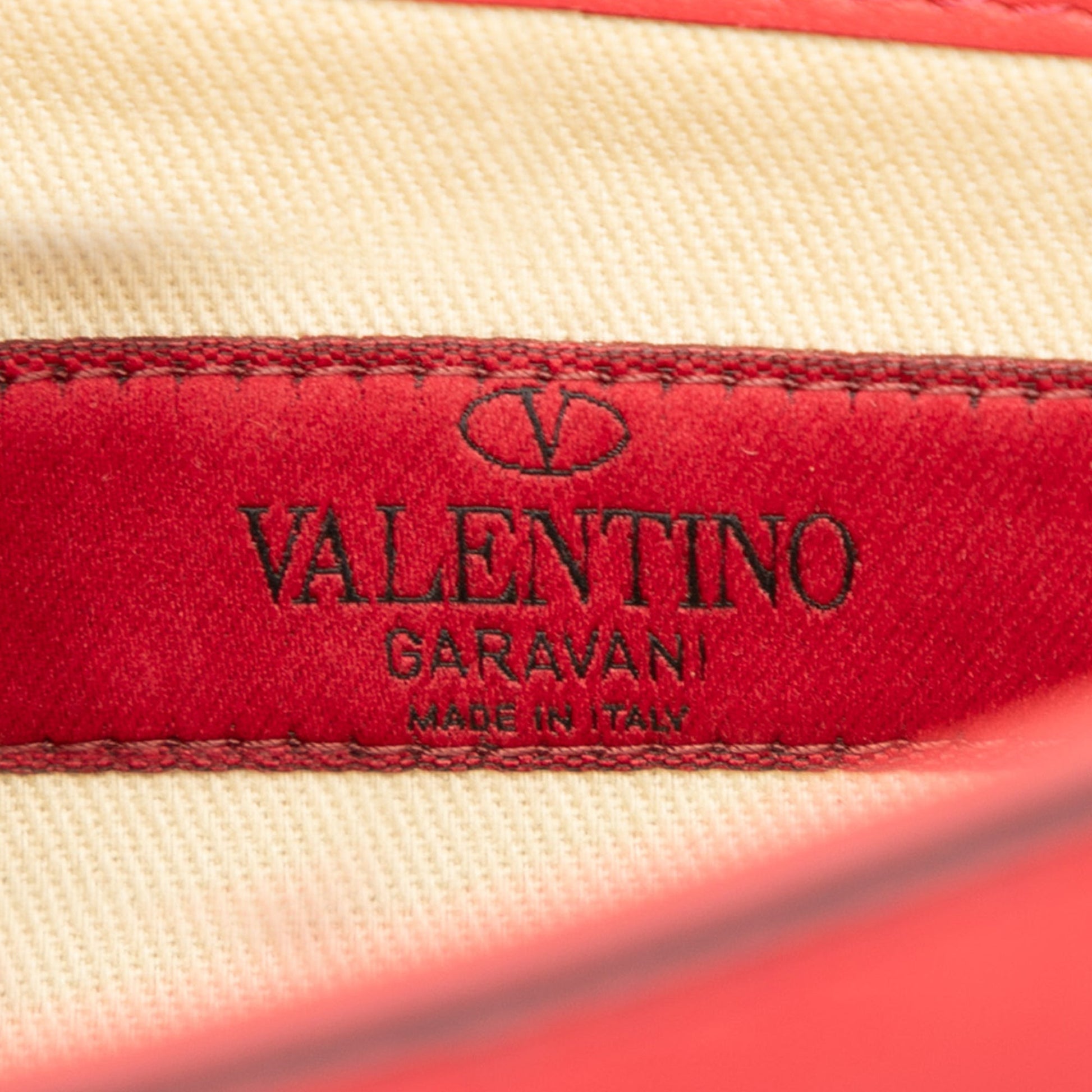 Valentino Mini Leather Rockstud Glam Lock Crossbody