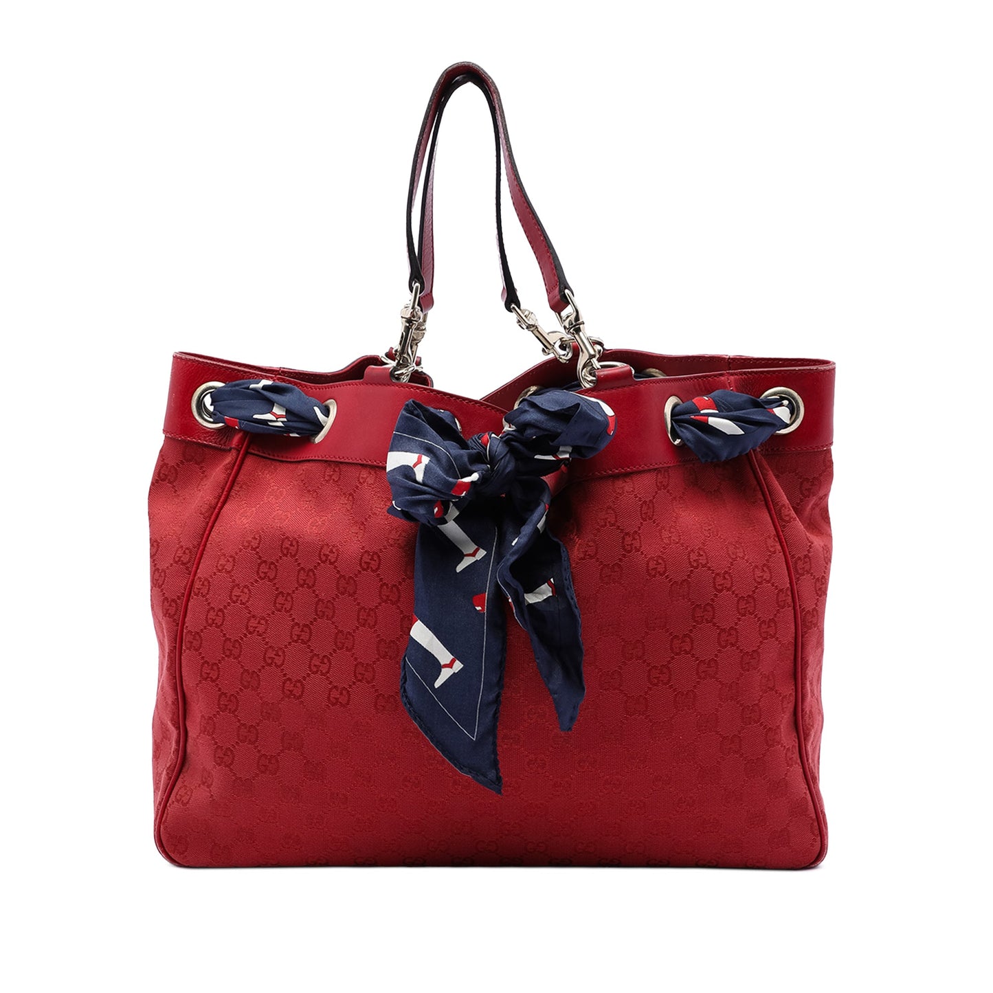 Gucci Large GG Canvas Positano Tote