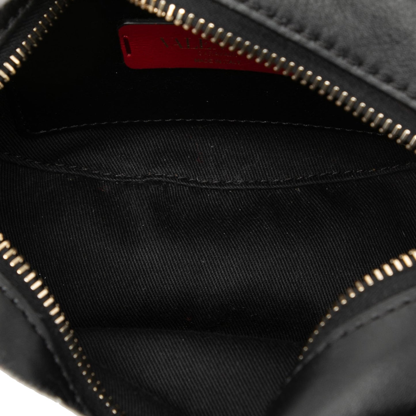 Valentino Calfskin Rockstud VLTN Oval Crossbody