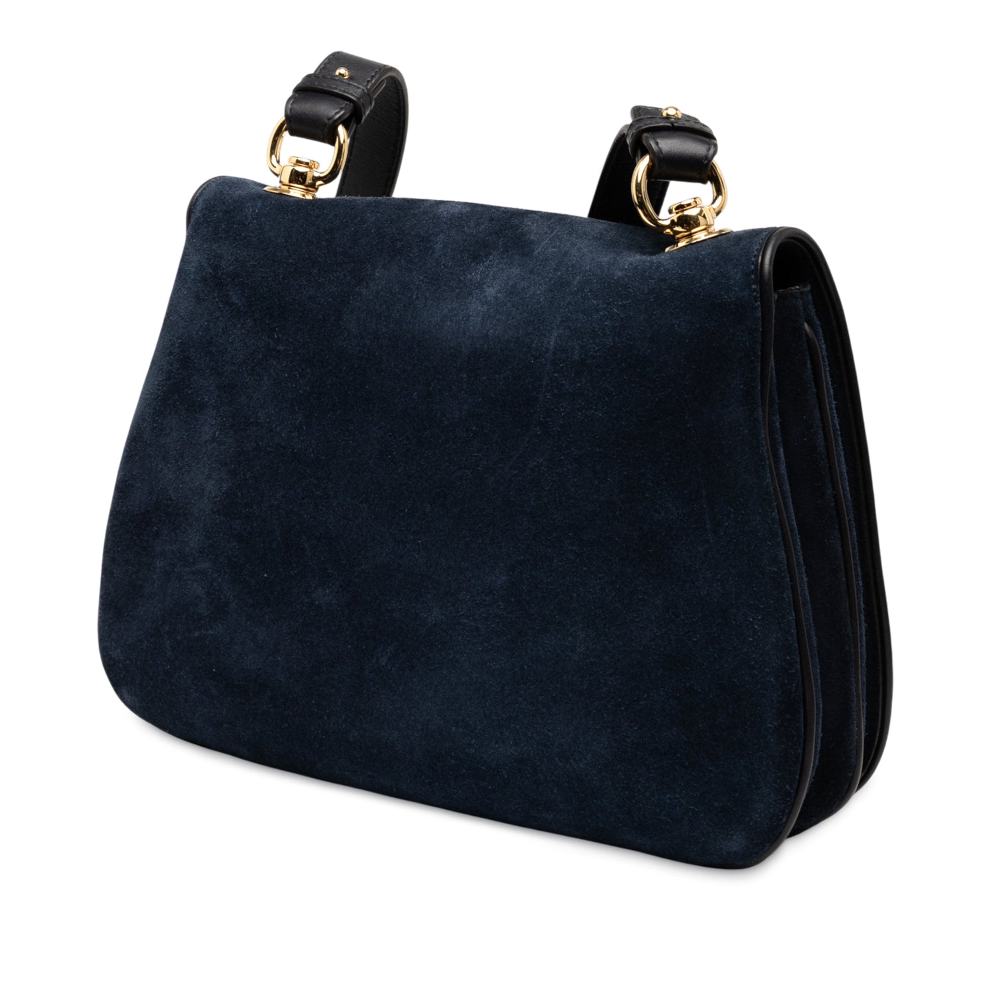 Gucci Medium Suede Blondie Crossbody