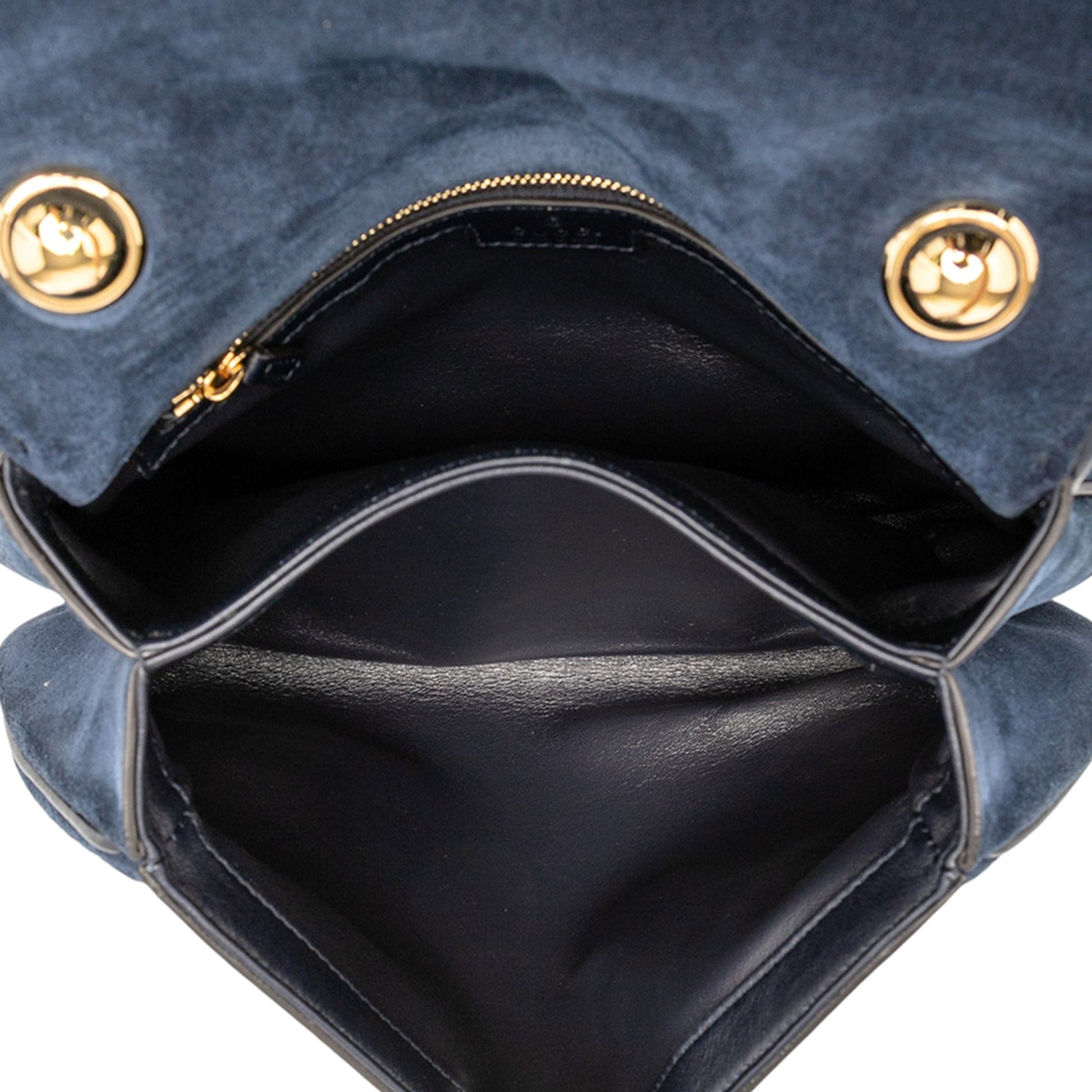 Gucci Medium Suede Blondie Crossbody
