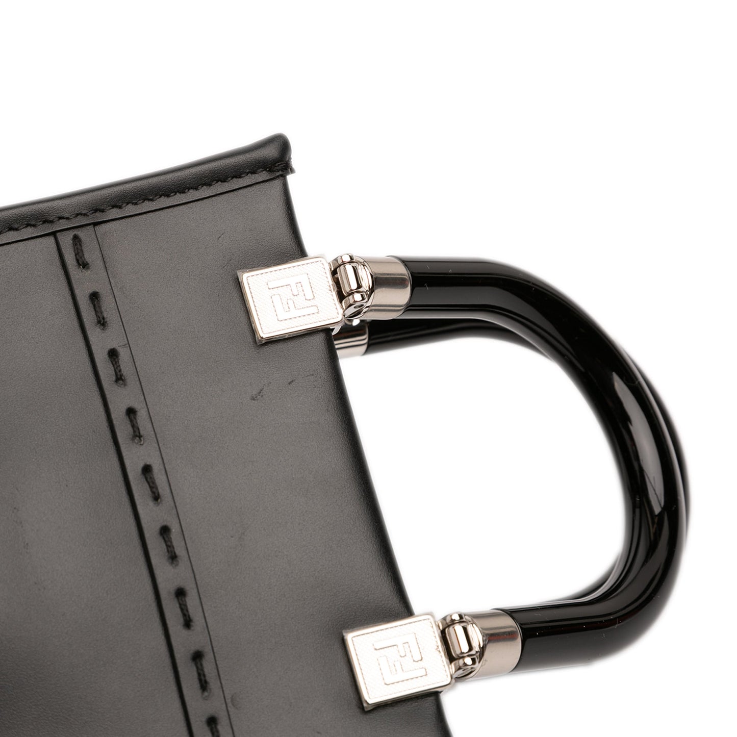 Mini Leather Sunshine Shopper Tote