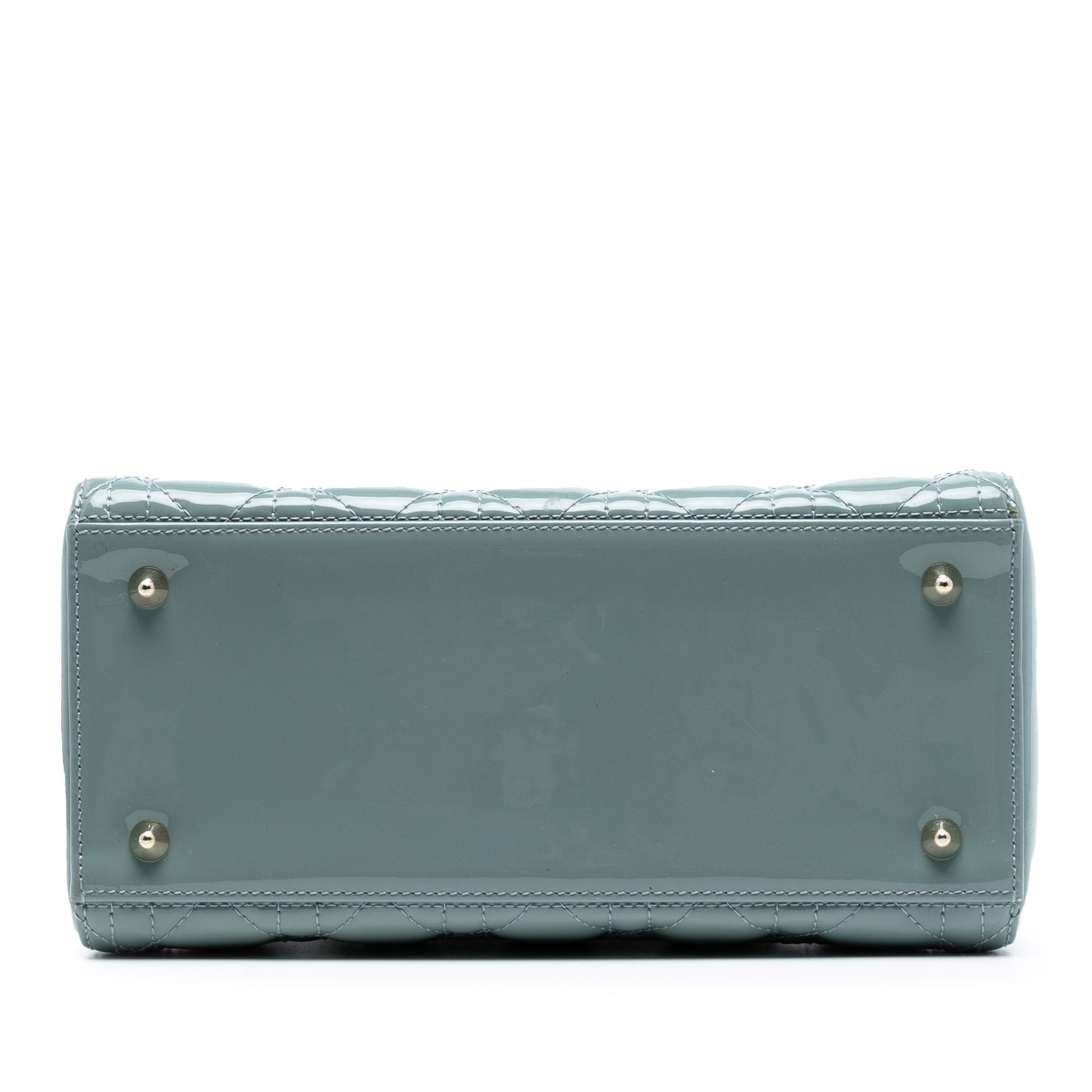 Dior Medium Patent Cannage Lady Dior