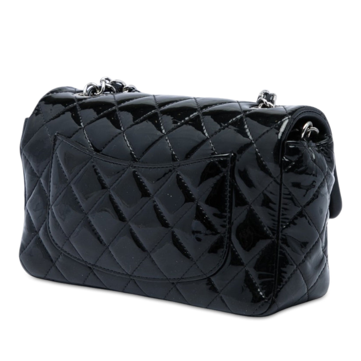 Chanel Mini Rectangular Classic Patent Single Flap
