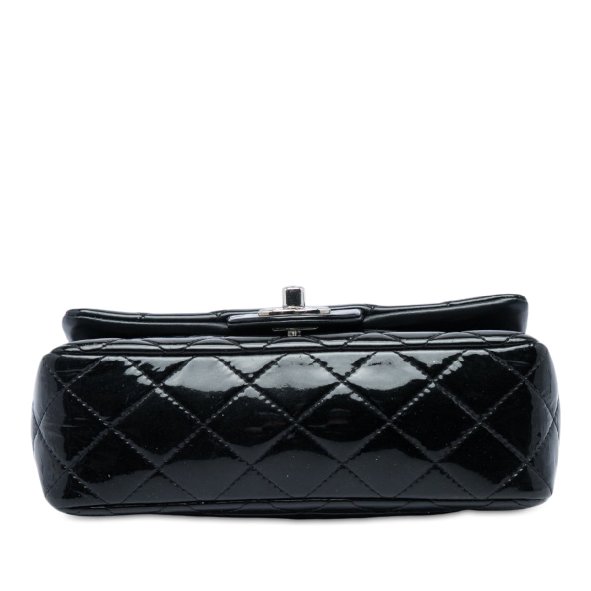 Chanel Mini Rectangular Classic Patent Single Flap