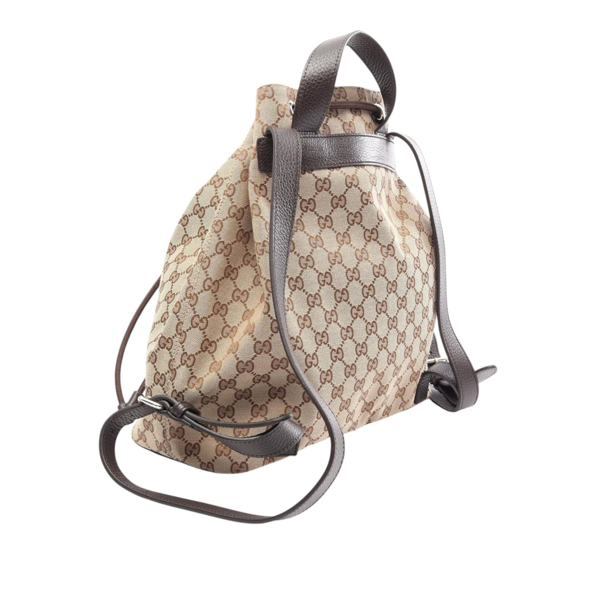 Gucci GG Canvas Drawstring Backpack