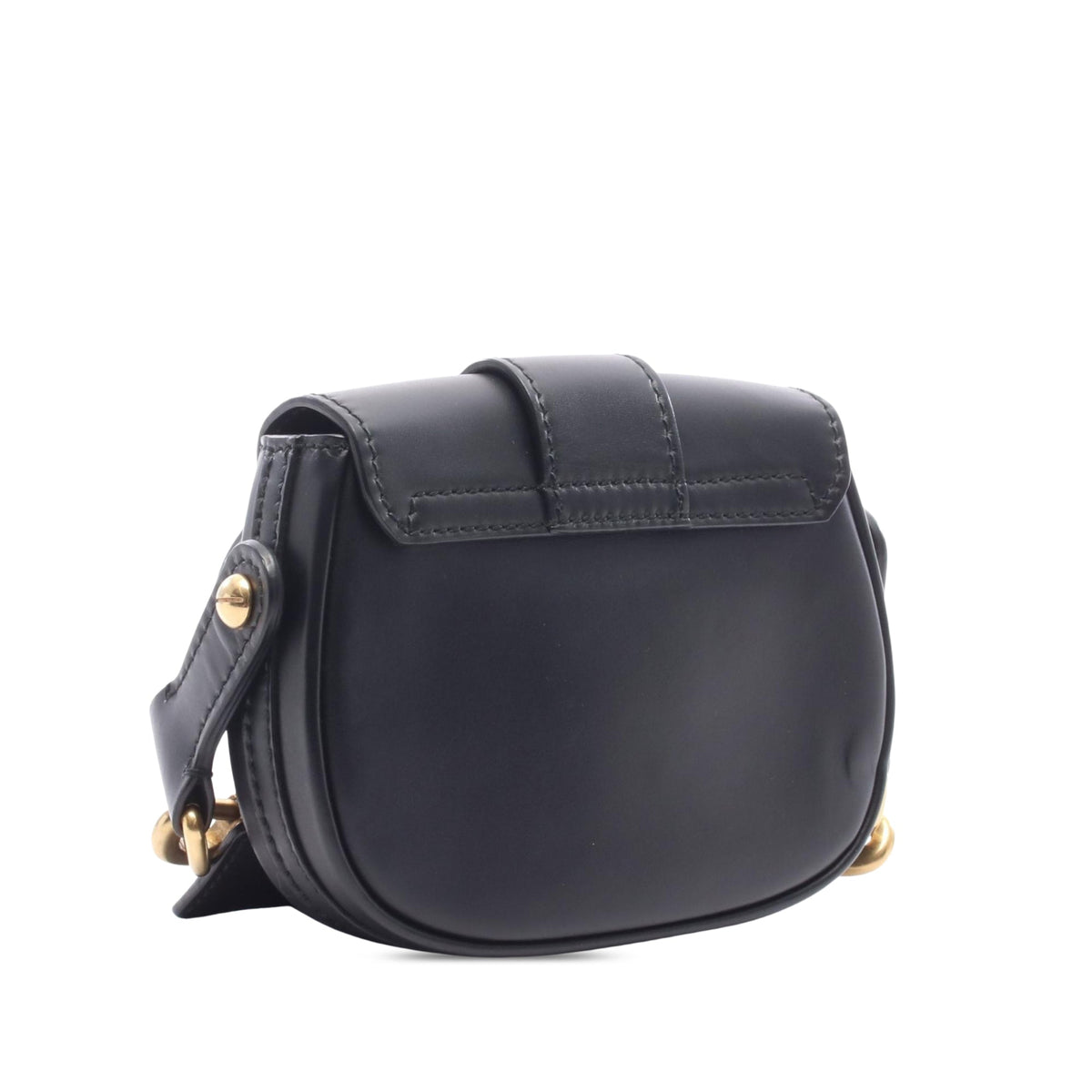 Dior Mini Leather D Fence Saddle Bag