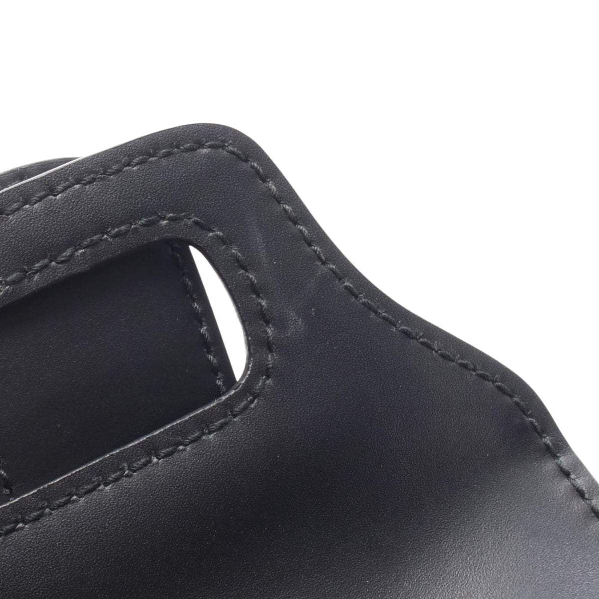 Dior Mini Leather D Fence Saddle Bag