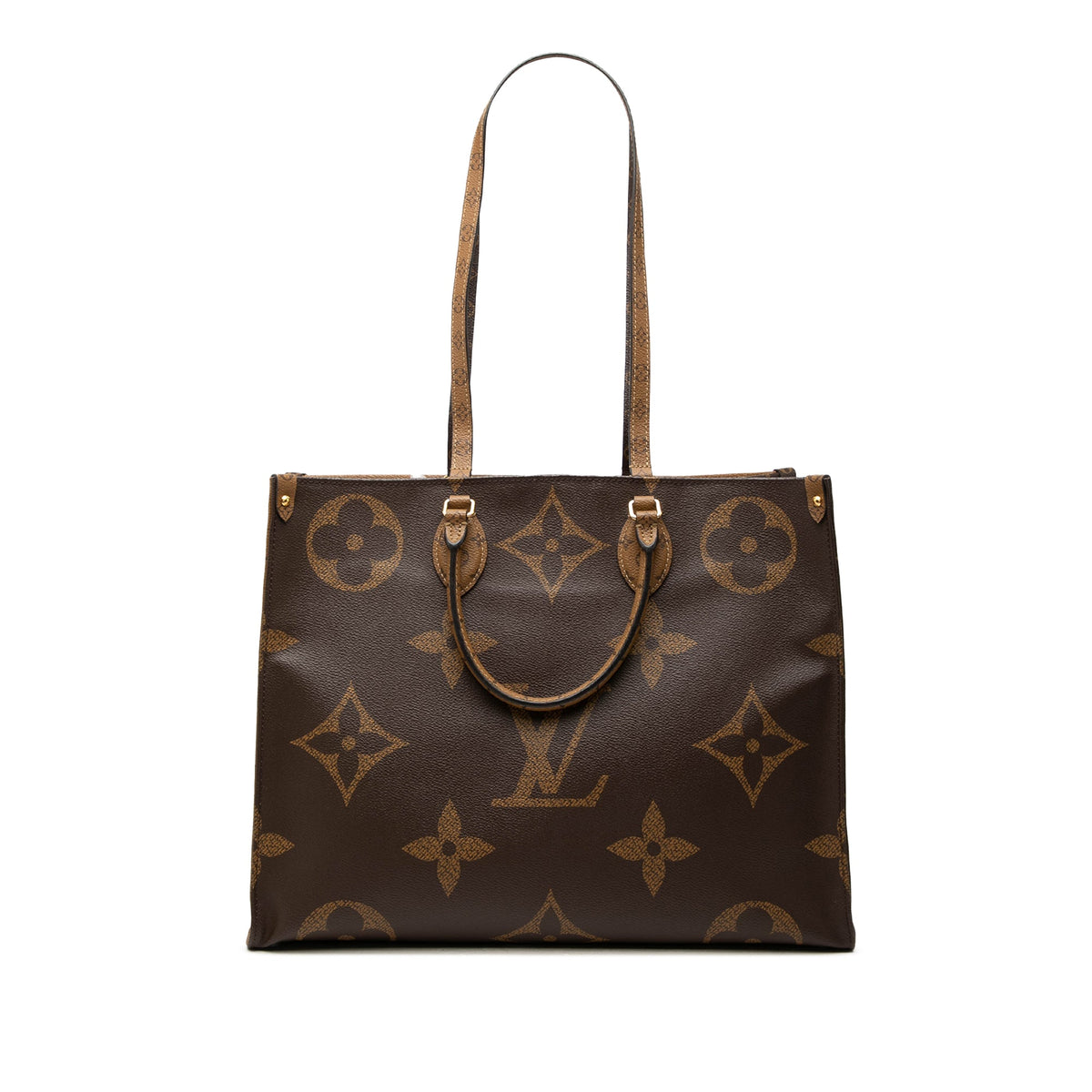 Louis Vuitton Monogram Reverse Giant OnTheGo GM — Brown