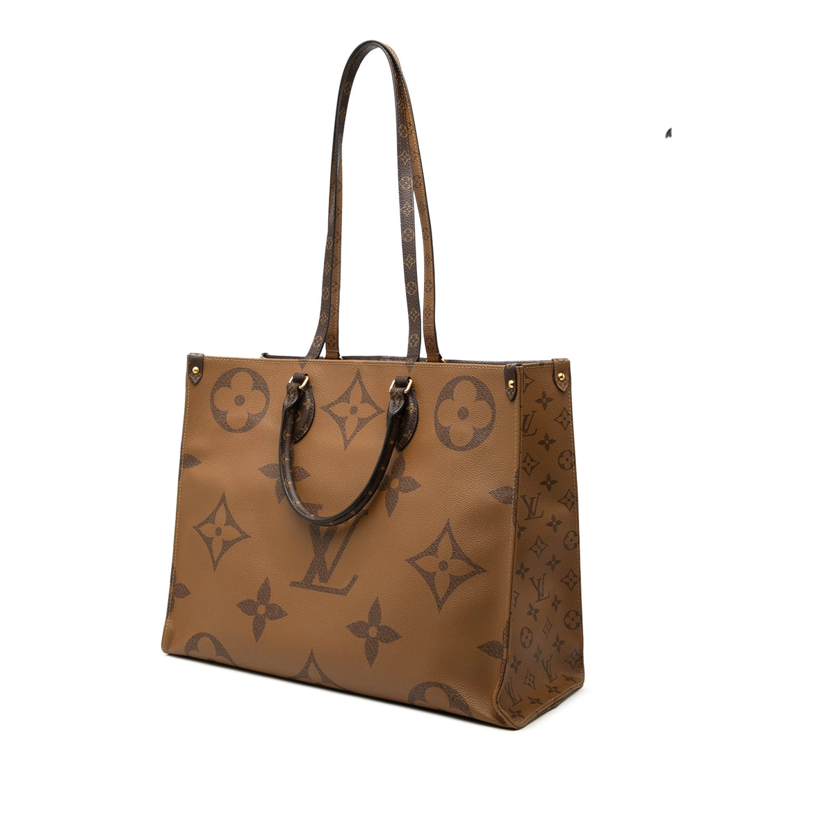 Louis Vuitton Monogram Reverse Giant OnTheGo GM — Brown
