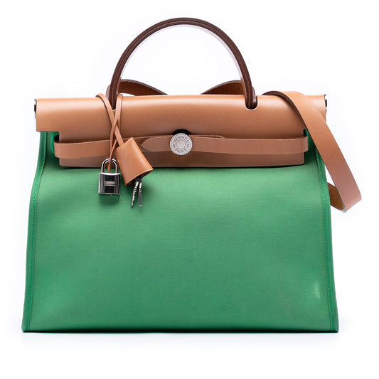 Hermès Toile Herbag Zip 31