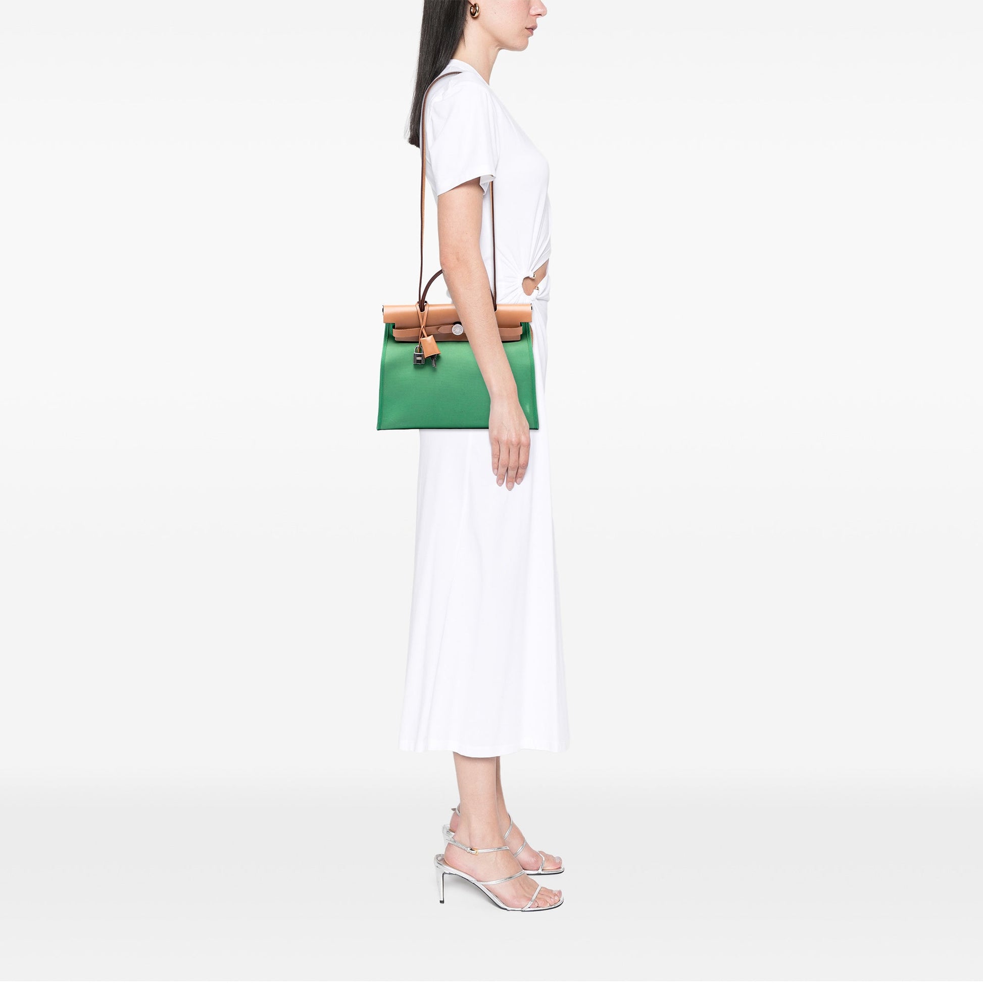 Hermès Toile Herbag Zip 31