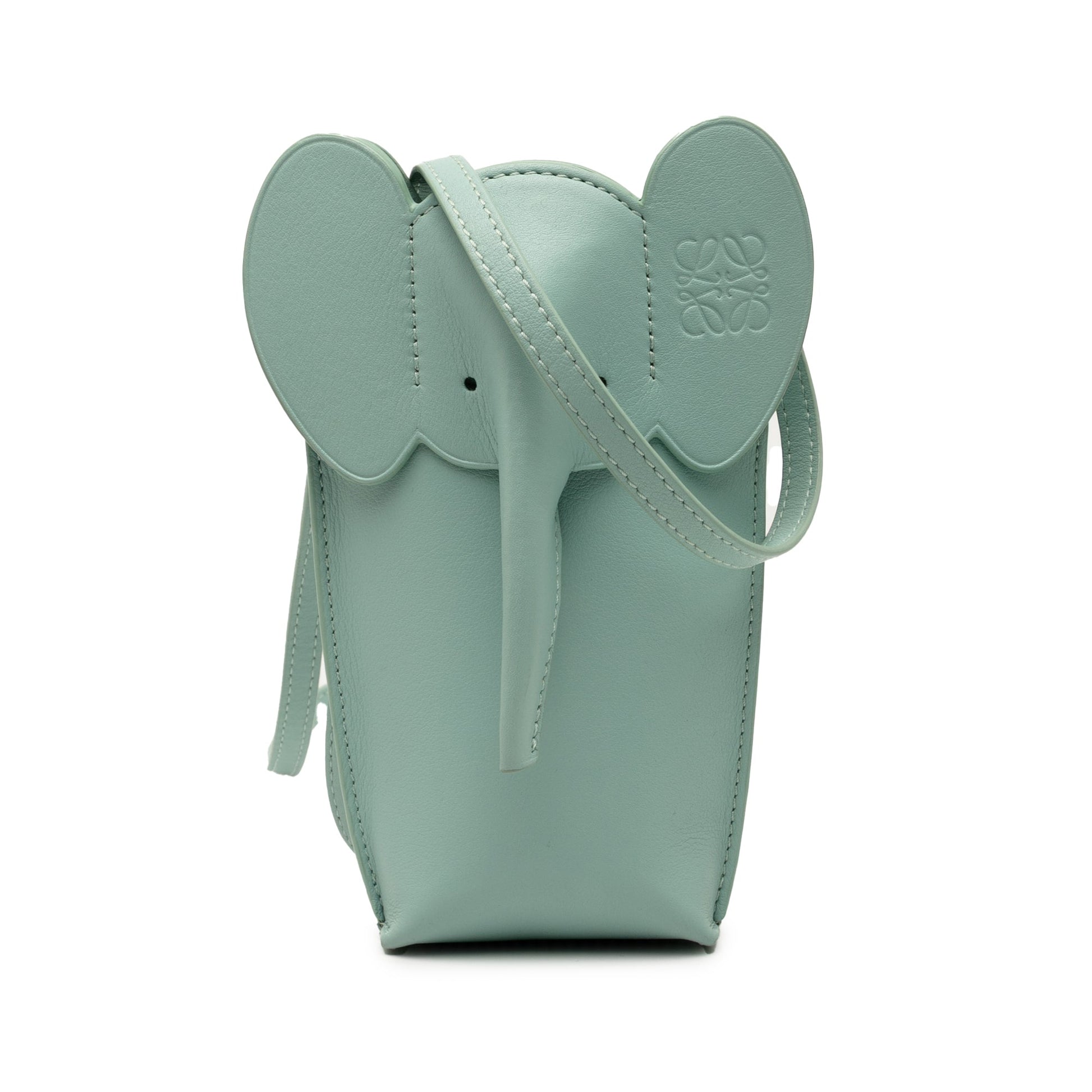 LOEWE Leather Elephant Pocket Crossbody