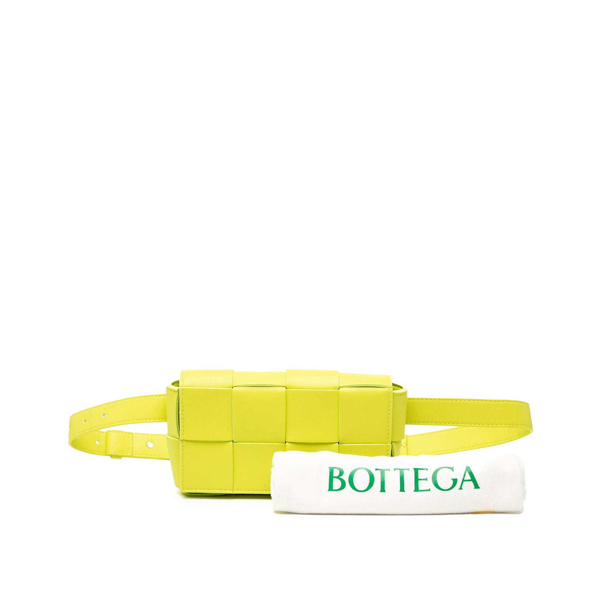 Bottega Veneta Mini Nappa Intrecciato Cassette Belt Bag
