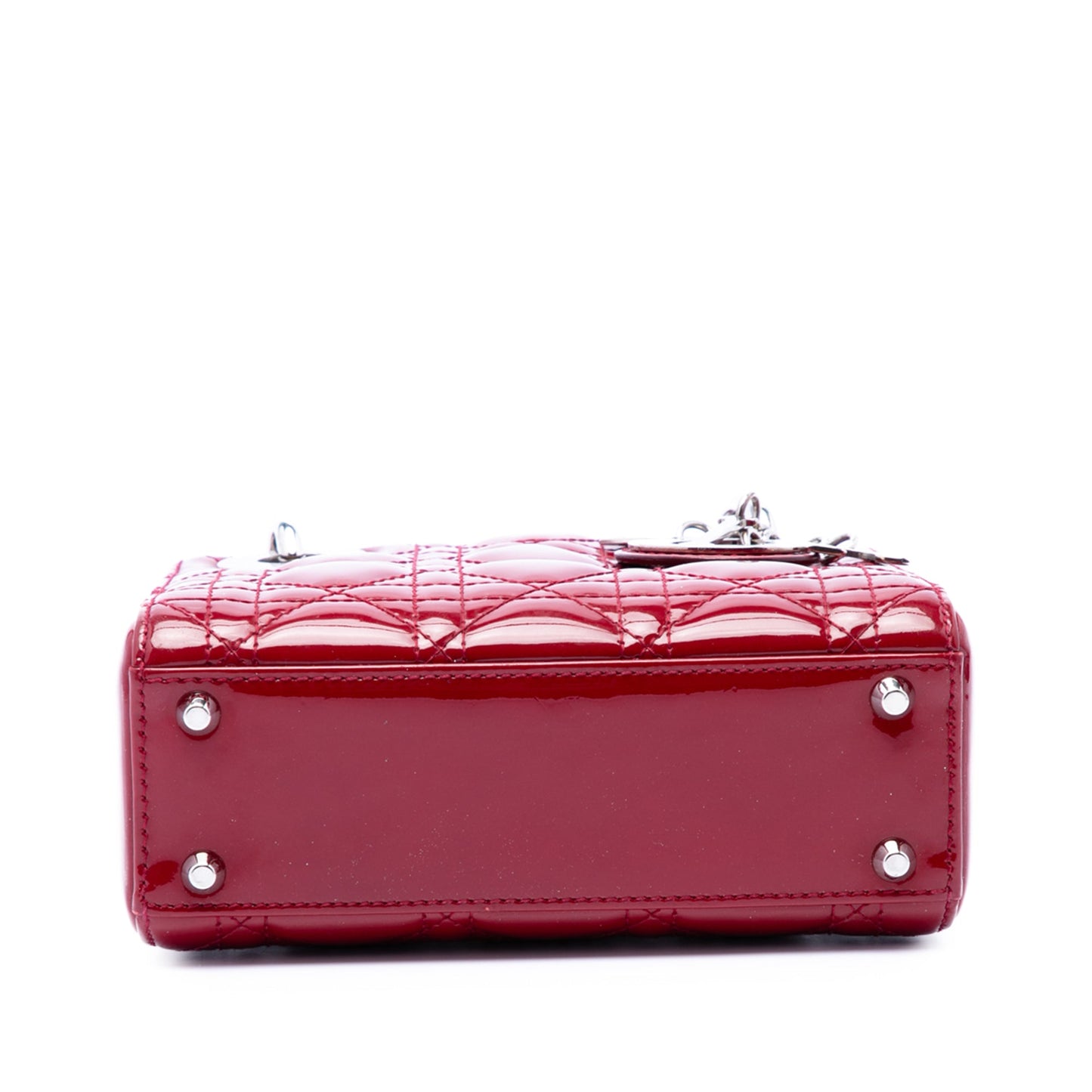 Dior Mini Patent Cannage Lady Dior