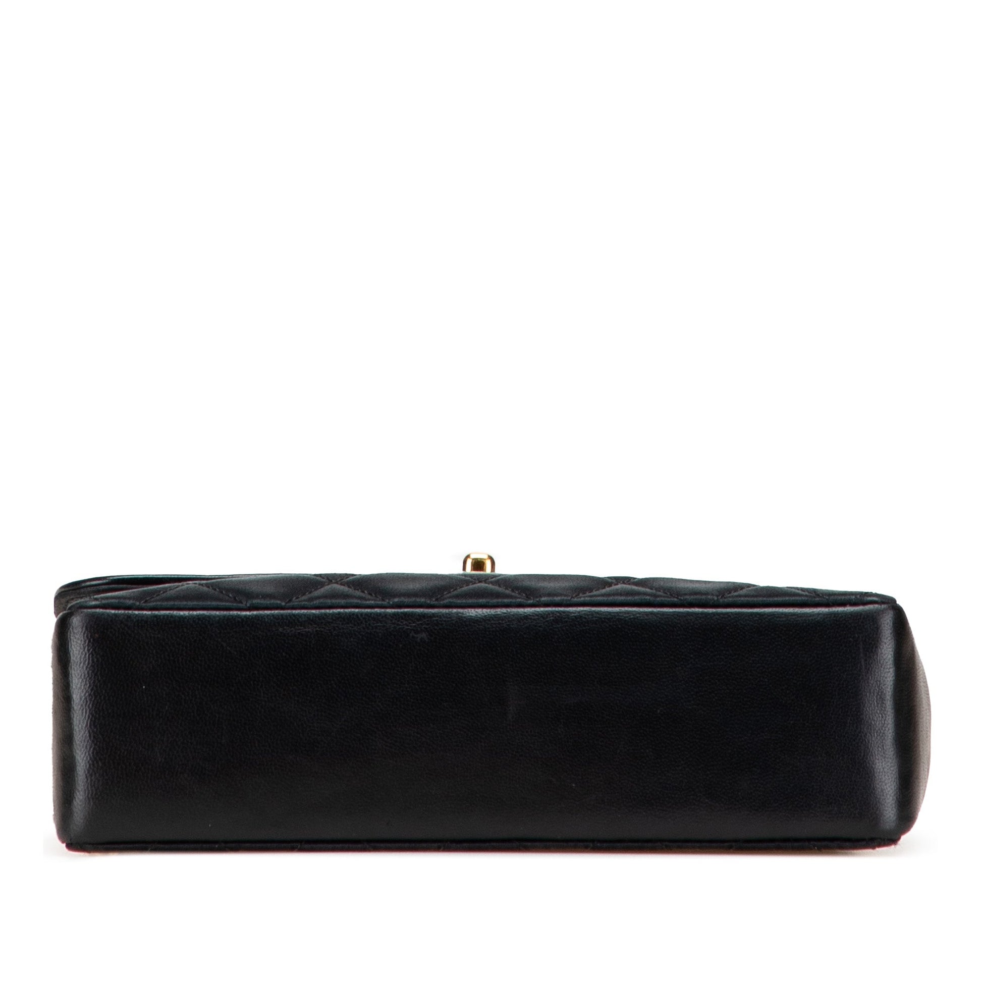 Chanel CC Quilted Satin Bijoux Chain Single Flap