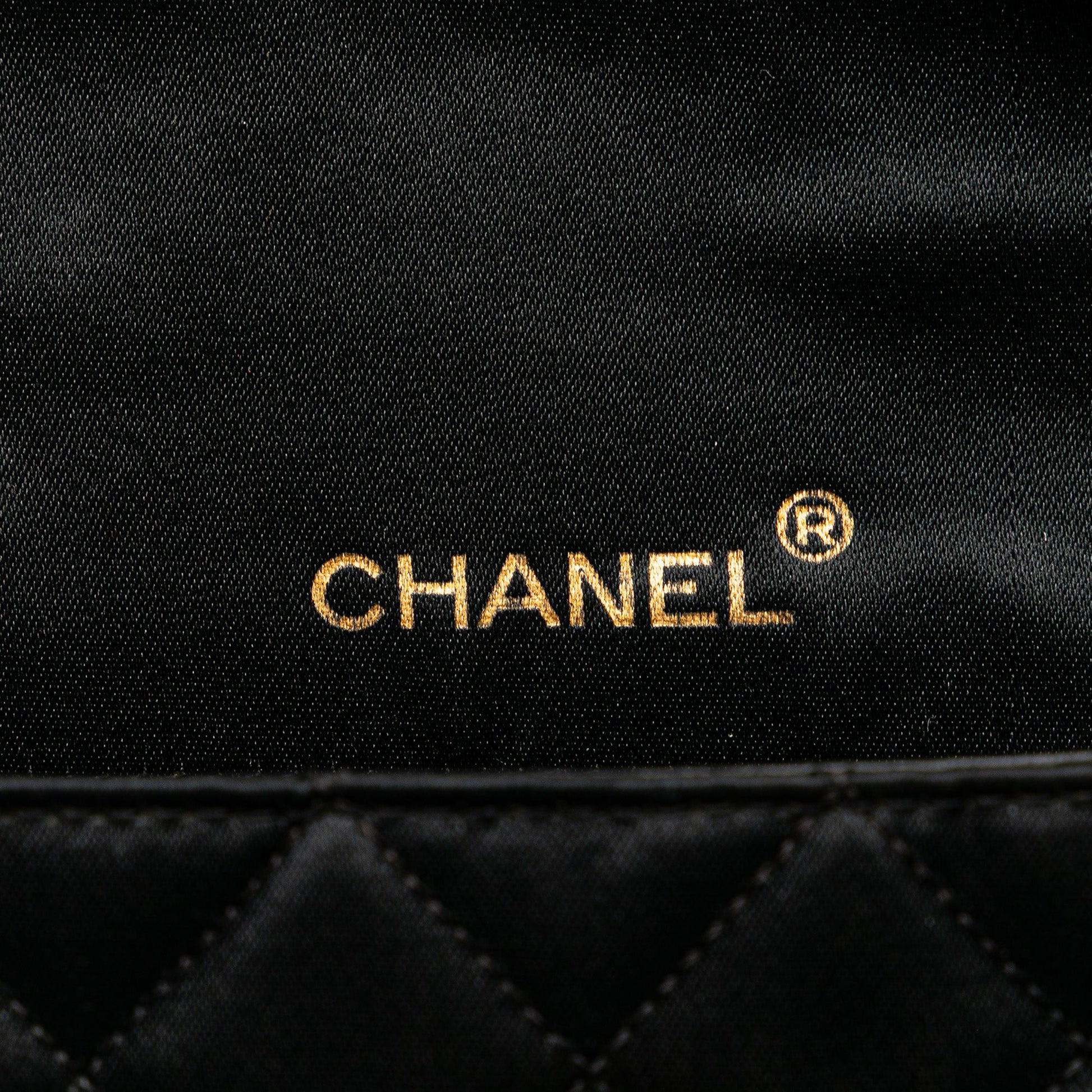 Chanel CC Quilted Satin Bijoux Chain Single Flap