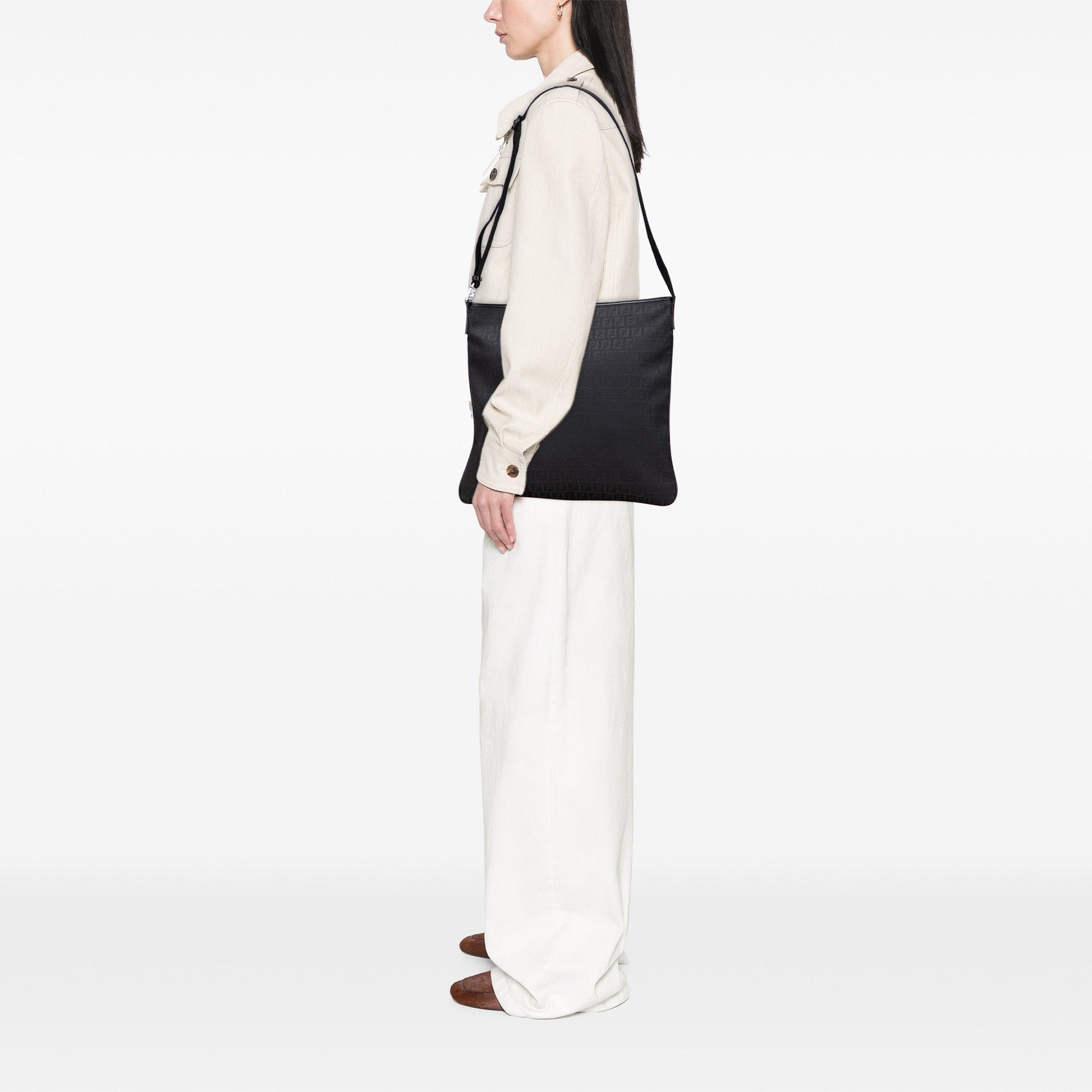 Fendi Zucchino Canvas Crossbody