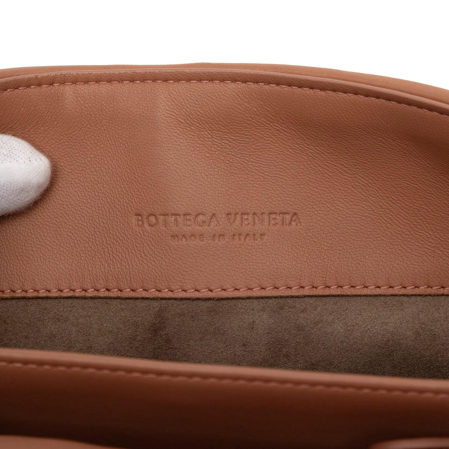 Bottega Veneta Small Nappa Intrecciato Studded Olimpia Shoulder Bag