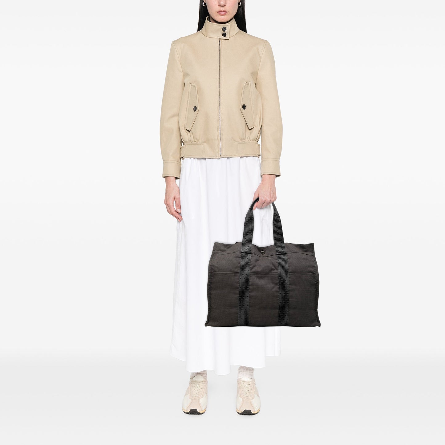 Hermès Canvas Herline GM