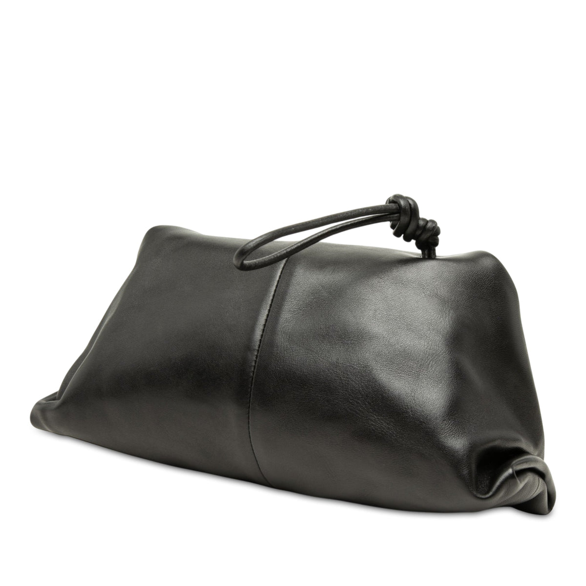 Bottega Veneta Lambskin Trine Fold Over Clutch