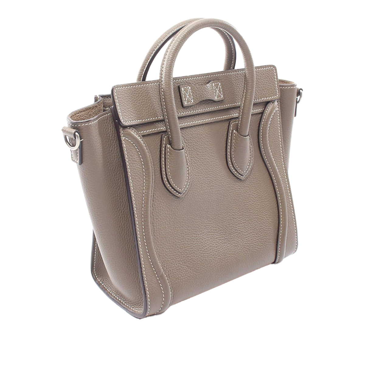 Celine Nano Leather Luggage Tote