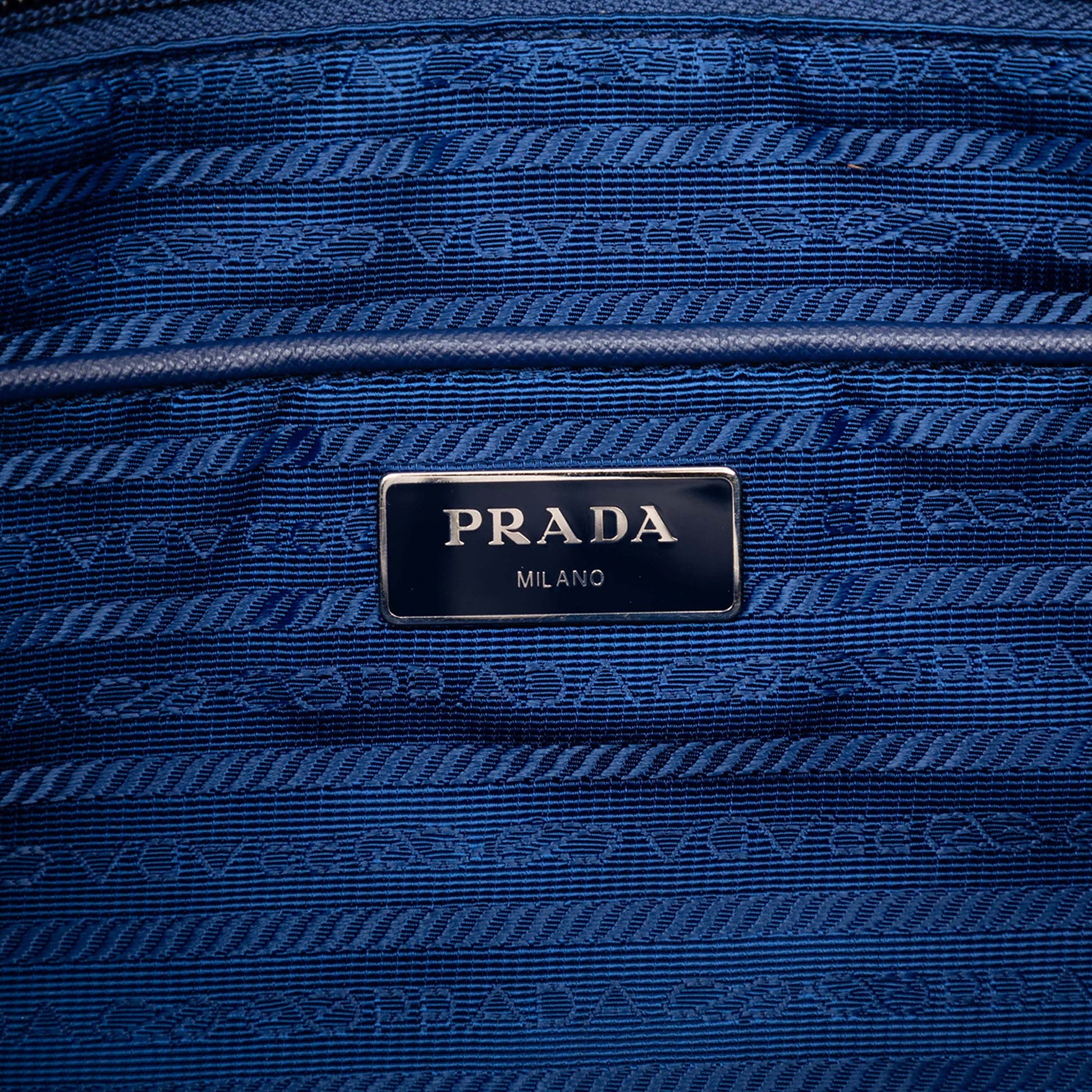 Prada Tessuto Stampato Satchel
