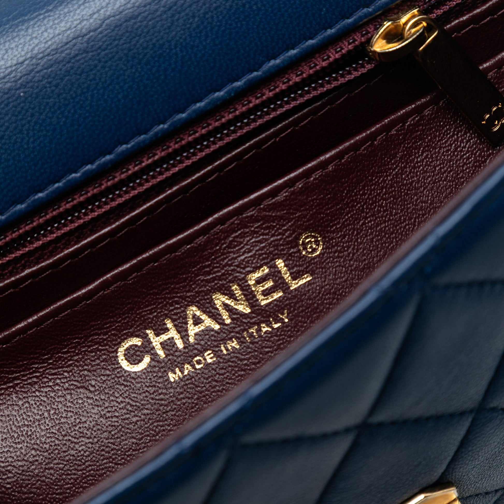 Chanel Mini Quilted Lambskin Chic With Me Flap