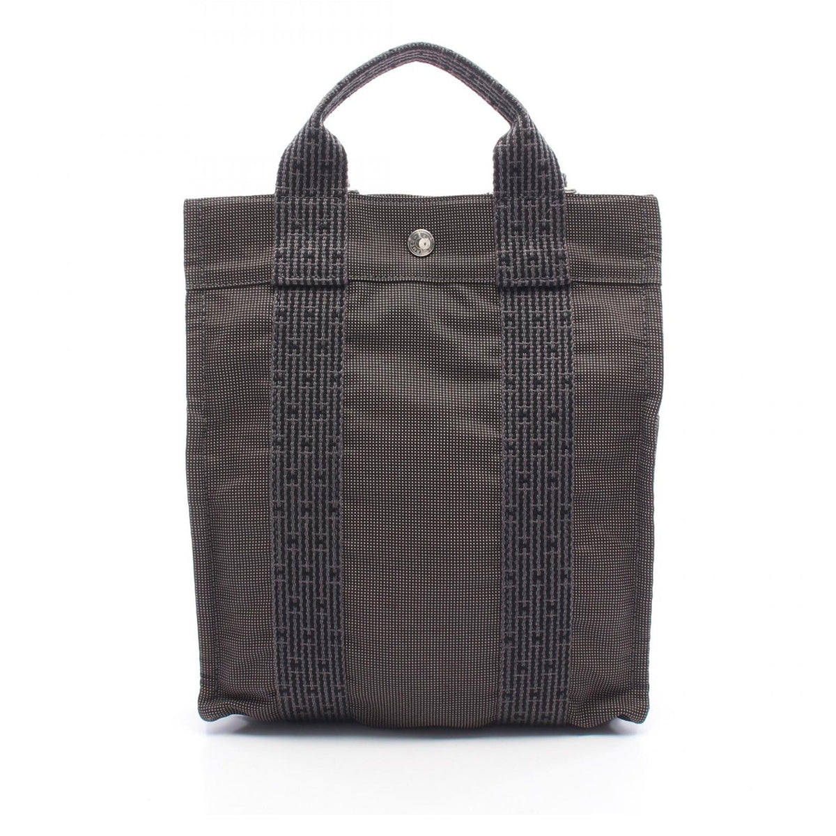 Hermès Canvas Herline Backpack PM — Gray