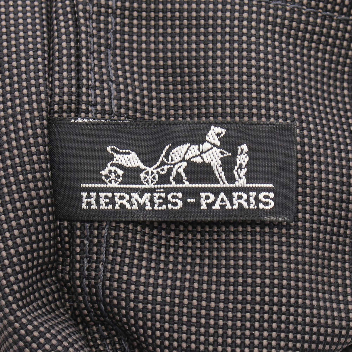 Hermès Canvas Herline Backpack PM — Gray