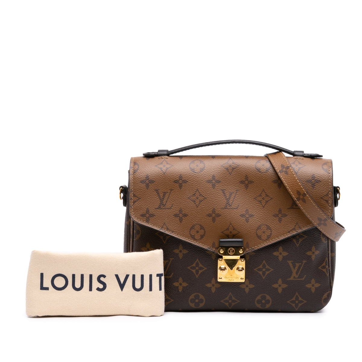 Louis Vuitton Monogram Reverse Pochette Metis