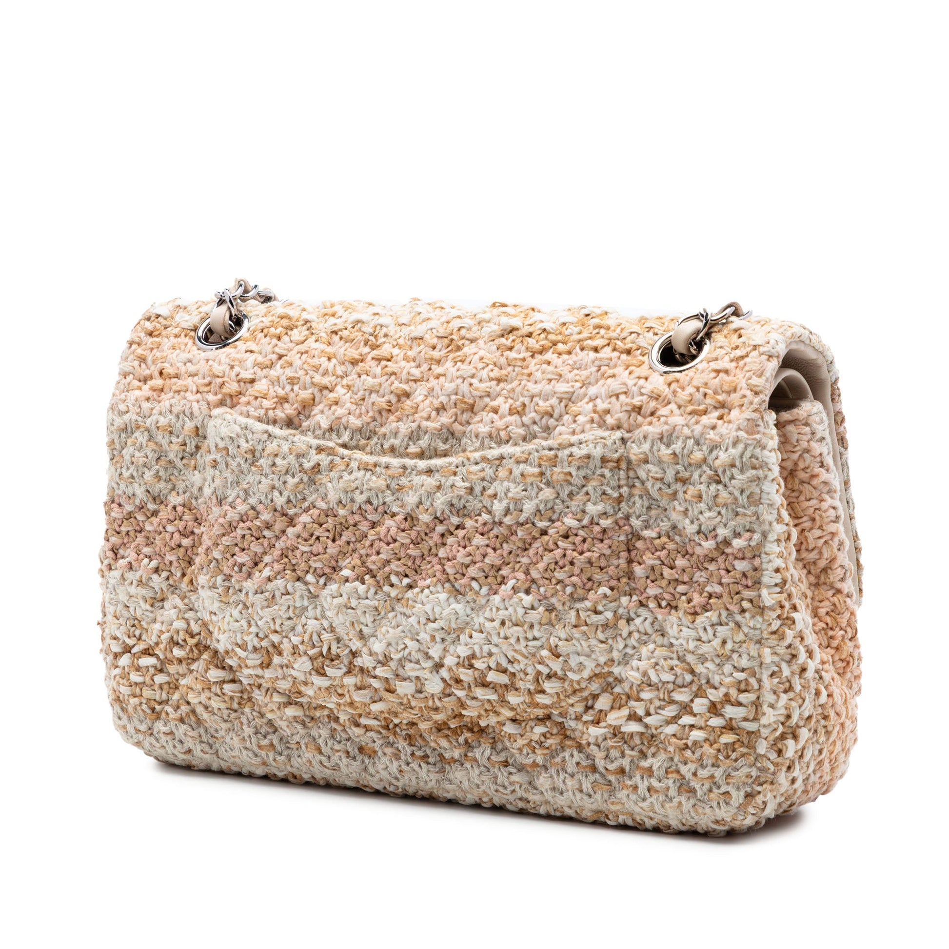 Chanel Medium Classic Tweed Double Flap